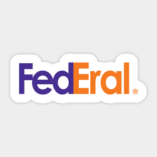 FedEral Sticker